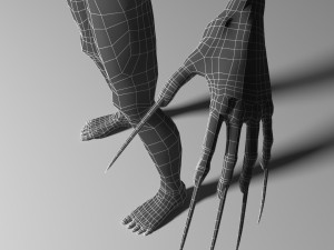 zombie animated 3Dモデル