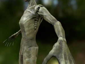 animasi zombie Model 3D