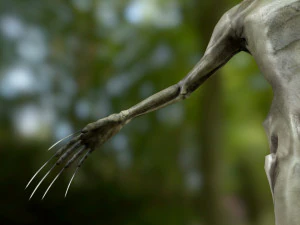 animasi zombie Model 3D