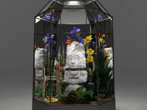 insectário Modelo 3D