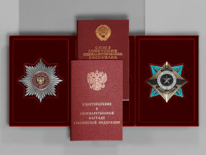 ordens marítimas e de serviço Modelo 3D