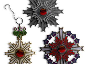 rising sun orders Model 3D