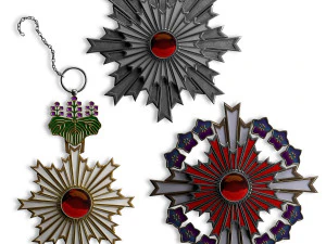rising sun orders 3D Model