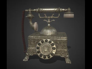 antique phone 3D Model