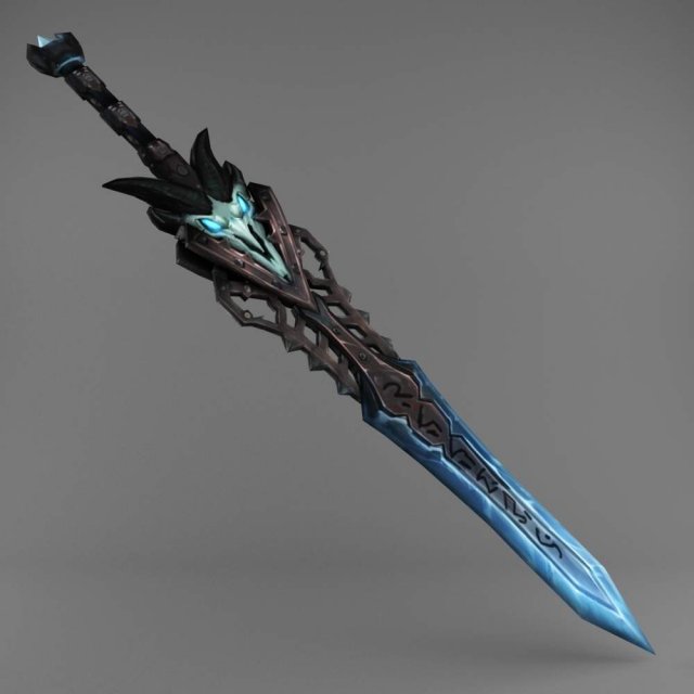 sword of death 3D-Modell .c4d .max .obj .3ds .fbx .stl .blend 