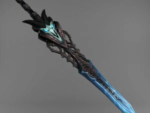 &eacute;p&eacute;e de la mort Modèle 3D