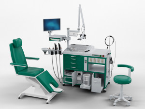 otolaryngologist table 3D 모델