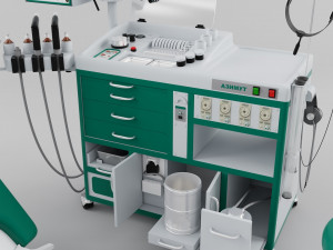 otolaryngologist table 3D मॉडल
