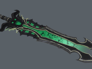 sword of the damned 3D मॉडल