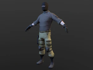 soldier 3D Model