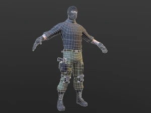 soldier 3D Model