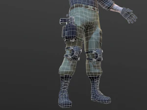 soldier 3D Model