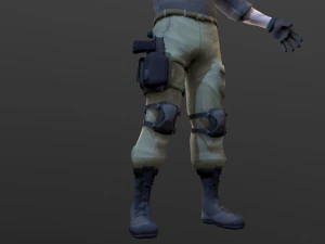 soldier 3D Model