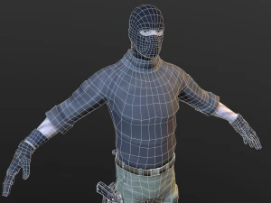 soldier 3D Model