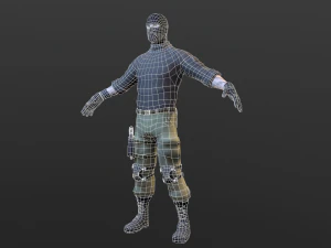 soldier 3D Model