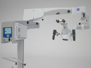 motorized dental microscope 3D मॉडल