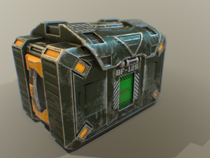 ammo chest 3D 모델