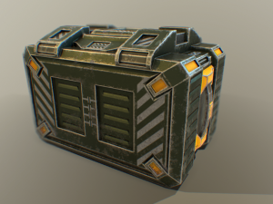 ammo chest 3D Модель
