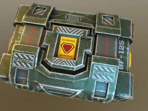 ammo chest 3D Модель