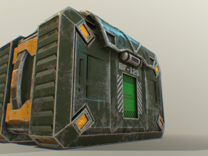 ammo chest 3D Модель
