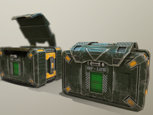 ammo chest 3D Модель