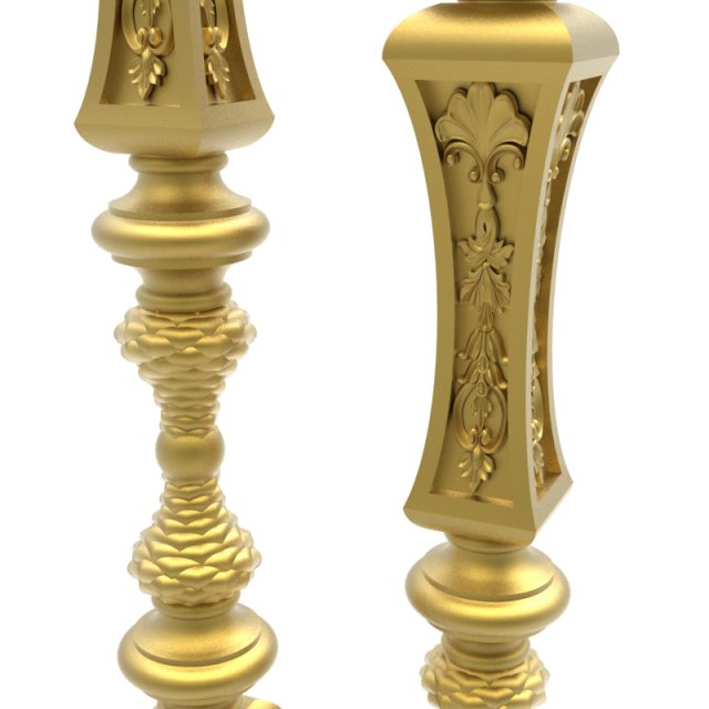 balusters 055 3D मॉडल .c4d .max .obj .3ds .fbx .stl .blend 
