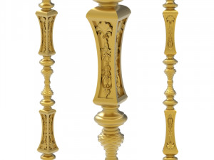 balusters 055 3D मॉडल