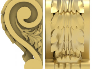 corbels 123 3D मॉडल