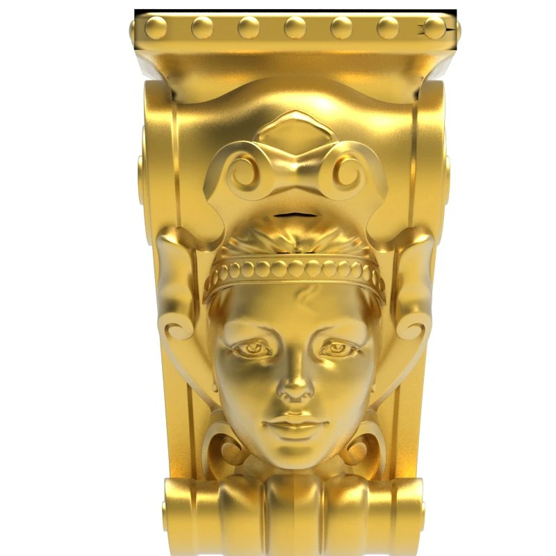 corbels 074 3D Model .c4d .max .obj .3ds .fbx .stl .blend 