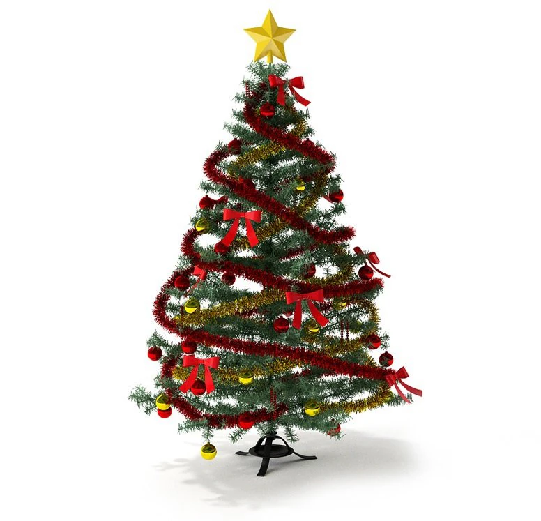 christmas 3D Model .c4d .max .obj .3ds .fbx .stl .blend 