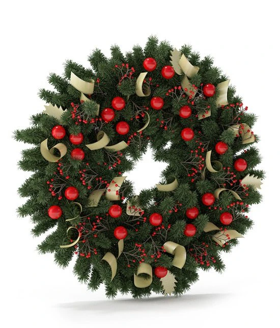 christmas 1 3D Model .c4d .max .obj .3ds .fbx .stl .blend