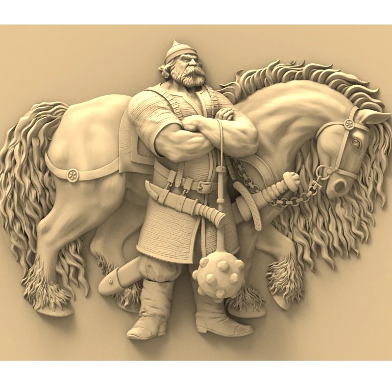 панно 92 3D Модель .c4d .max .obj .3ds .fbx .stl .blend 