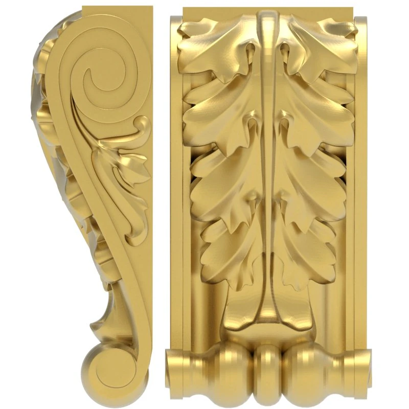 corbels 122 3D Model .c4d .max .obj .3ds .fbx .stl .blend 