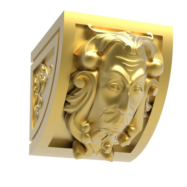 corbels 73 3D Model .c4d .max .obj .3ds .fbx .stl .blend 