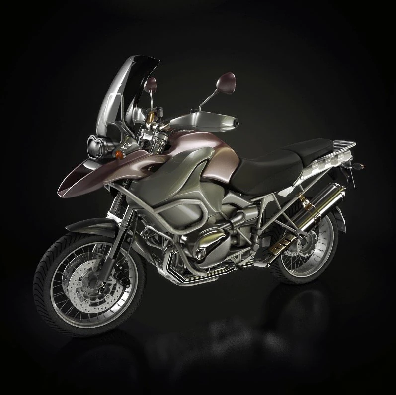 motorcycles 03 3D Model .c4d .max .obj .3ds .fbx .stl .blend 