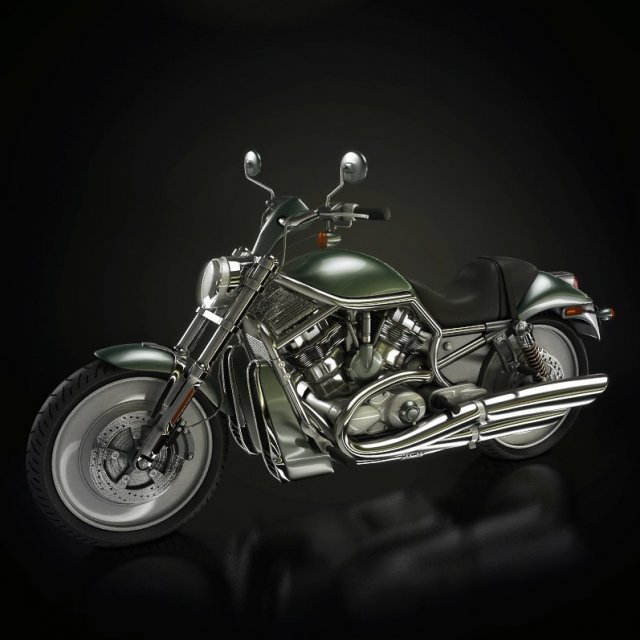 motorcycles 05 3D मॉडल .c4d .max .obj .3ds .fbx .stl .blend 