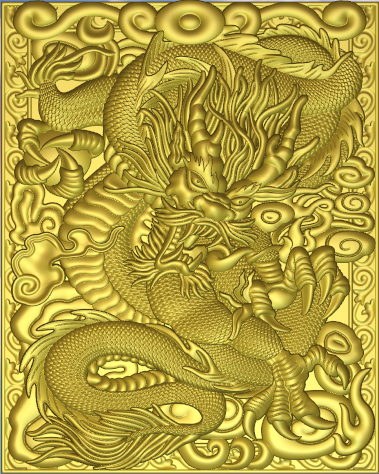 chinese dragon Modelo 3D .c4d .max .obj .3ds .fbx .stl .blend 