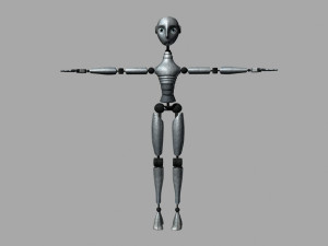 androide 3D मॉडल