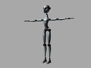 androide Modelo 3D