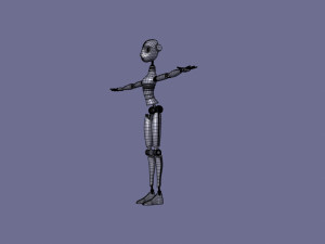 androide Modelo 3D