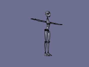 androide Modelo 3D