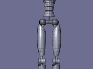 androide Modelo 3D