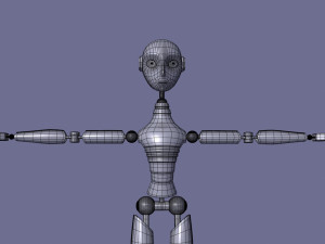 androide Modelo 3D