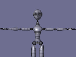 androide Modelo 3D