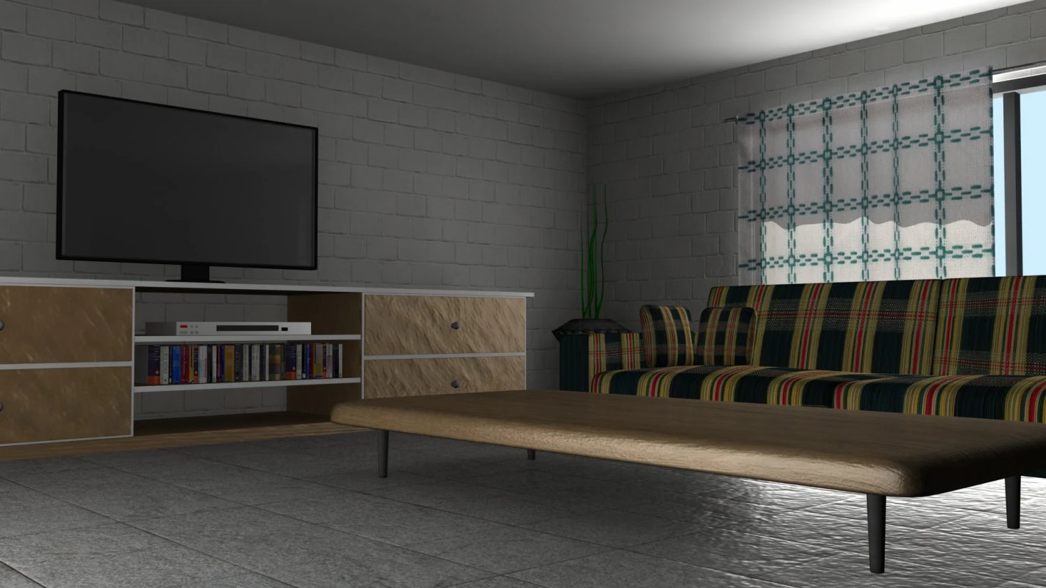sala de descanso 3D Model .c4d .max .obj .3ds .fbx .stl .blend 