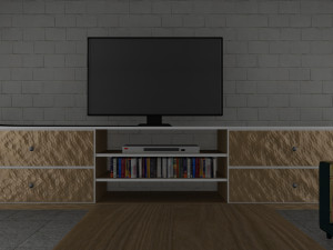sala de descanso 3D मॉडल