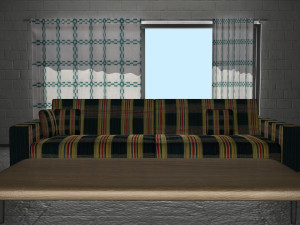 sala de descanso 3D मॉडल