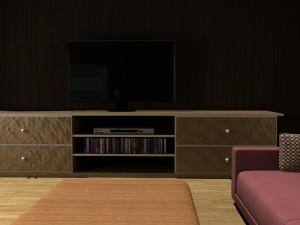 sala de descanso 3D मॉडल