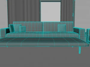 sala de descanso 3D Model