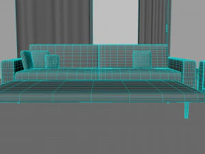 sala de descanso 3D Model